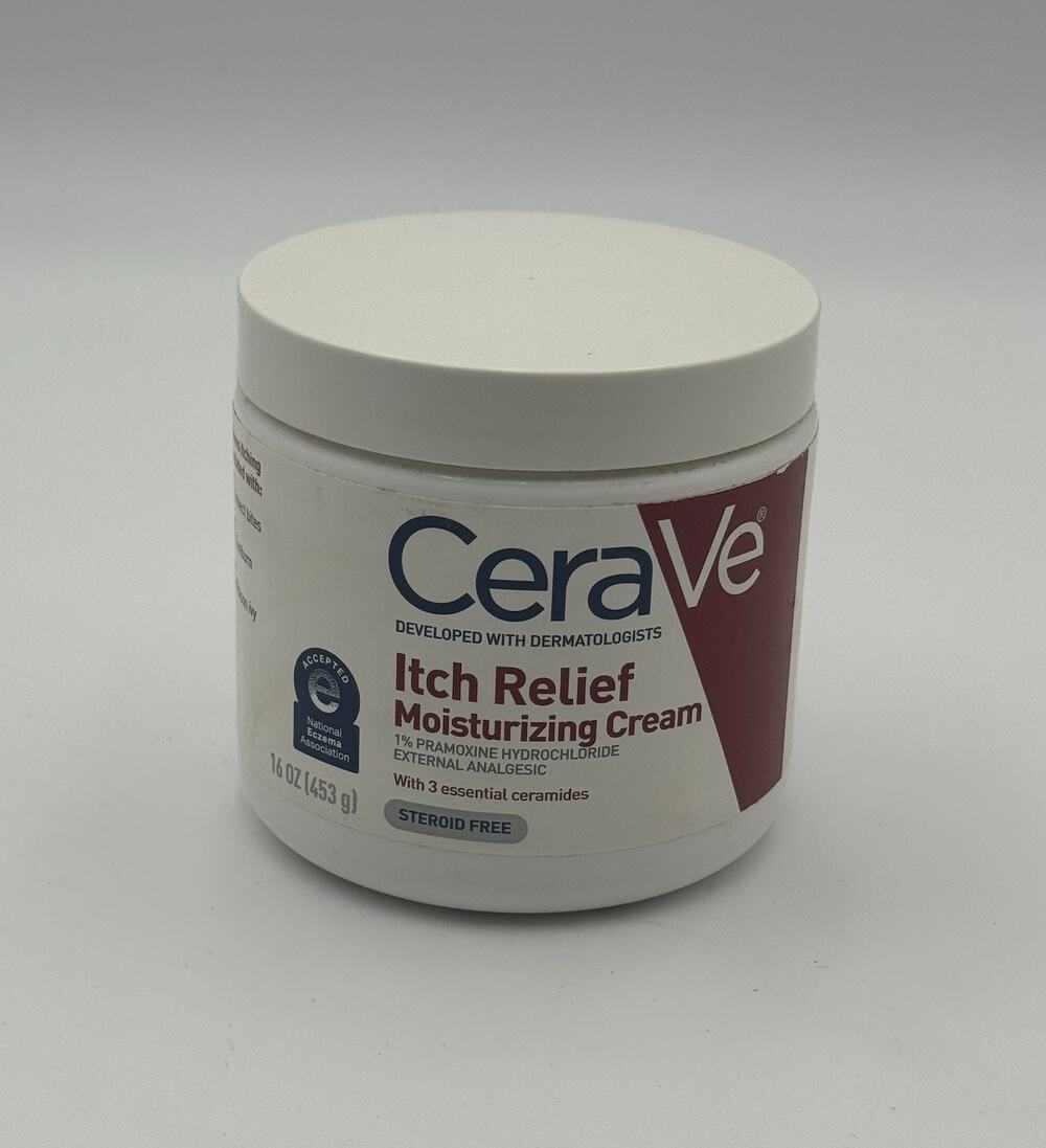 CeraVe Itch Relief Moisturizing Cream 3 Essential Ceramides 16 oz